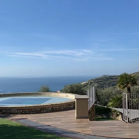 Villa Colonial At Mediterranean Sea