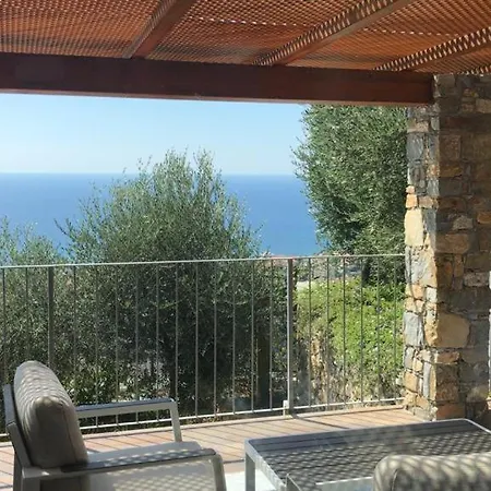 Villa Colonial At Mediterranean Sea Riva Ligure
